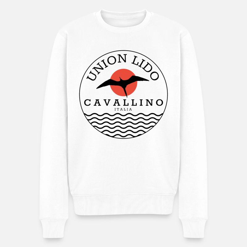union lido cavallino 2021 camping - Pull Premium bio Homme - blanc
