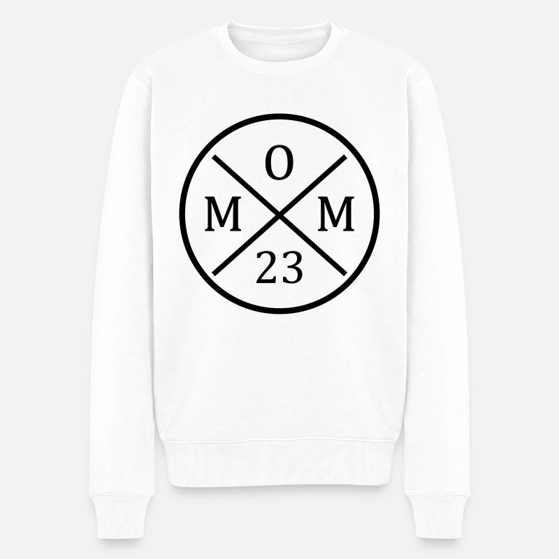 Maman 23 - Pull Premium bio Homme - blanc