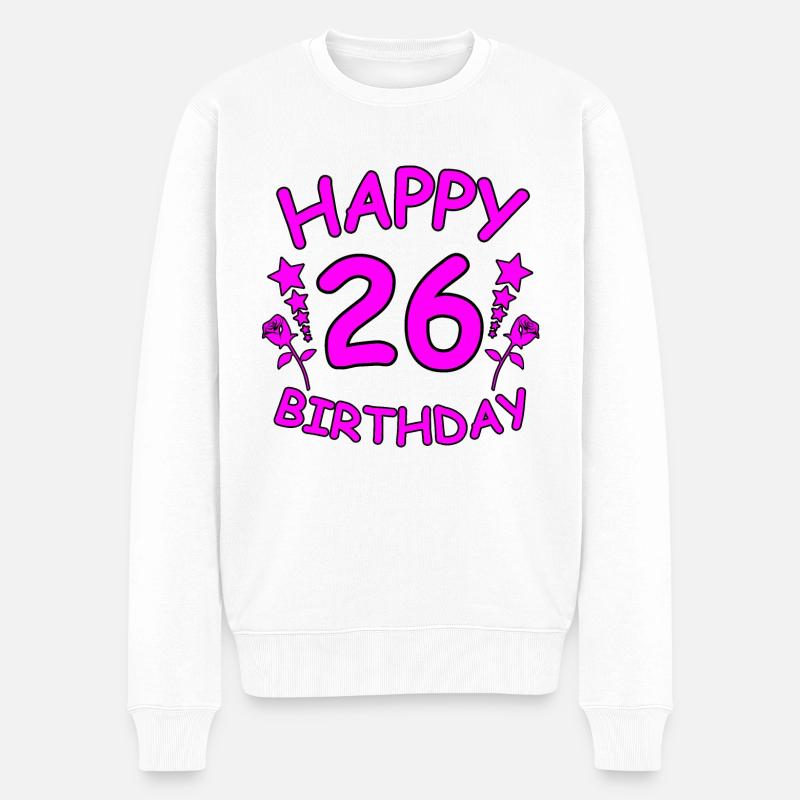 Anniversaire - Pull Premium bio Homme - blanc