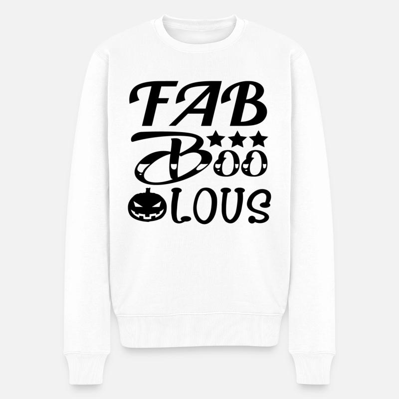 Fabuleux Halloween - Pull Premium bio Homme - blanc