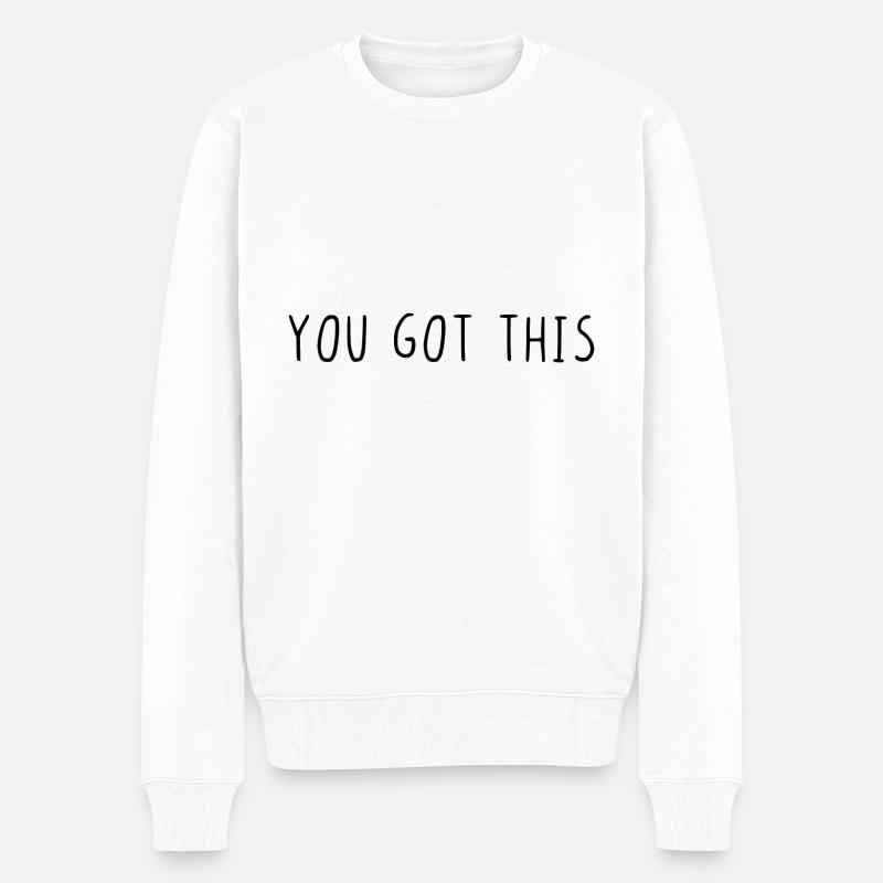 Vous avez compris - Pull Premium bio Homme - blanc