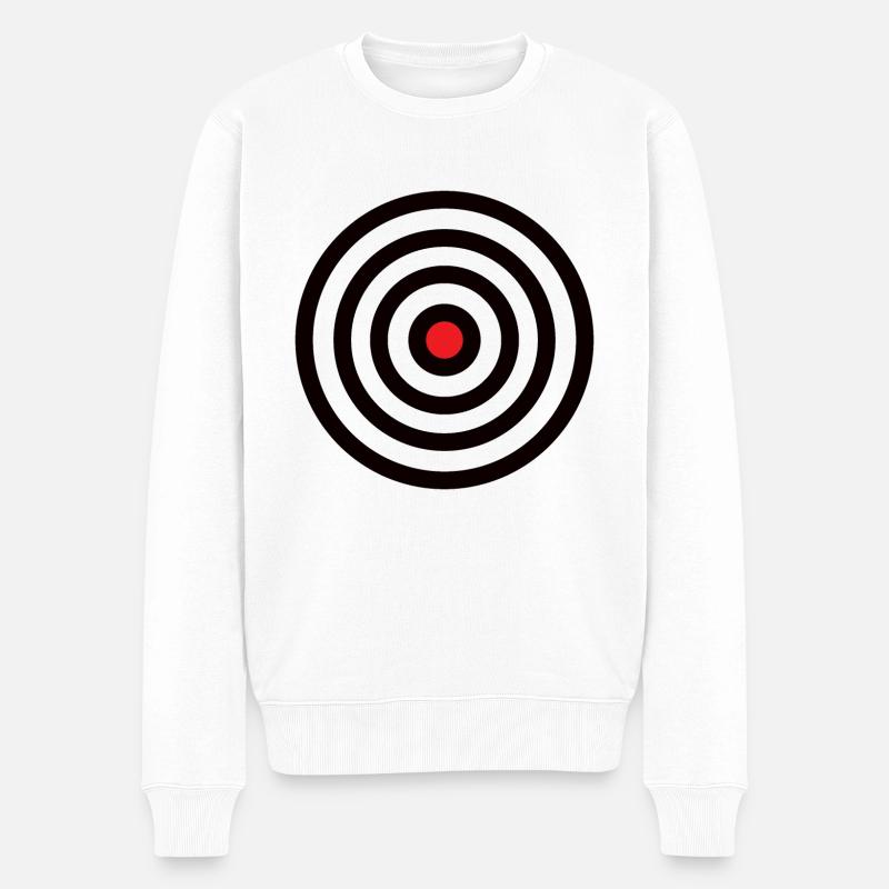 Cible - Pull Premium bio Homme - blanc