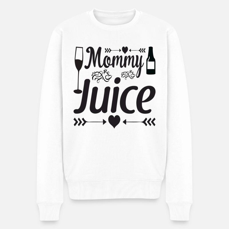 Vin de jus de maman - Pull Premium bio Homme - blanc