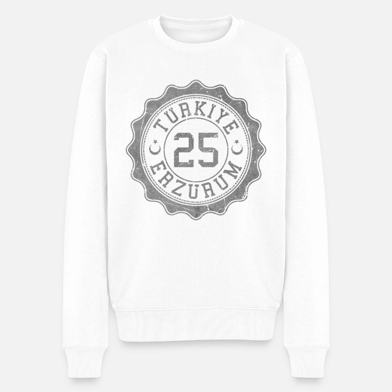 Erzurum - Pull Premium bio Homme - blanc