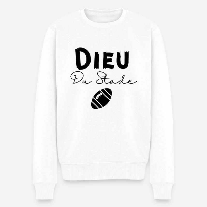 dieu du stade - Pull Premium bio Homme - blanc