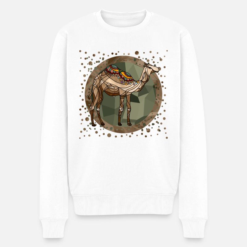 Chameau - Pull Premium bio Homme - blanc