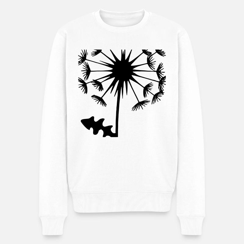 Pissenlit Pissenlit Idée cadeau - Pull Premium bio Homme - blanc
