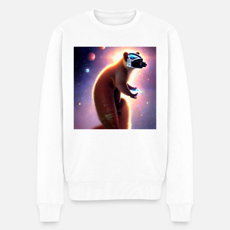 Coati - Pull Premium bio Homme - blanc