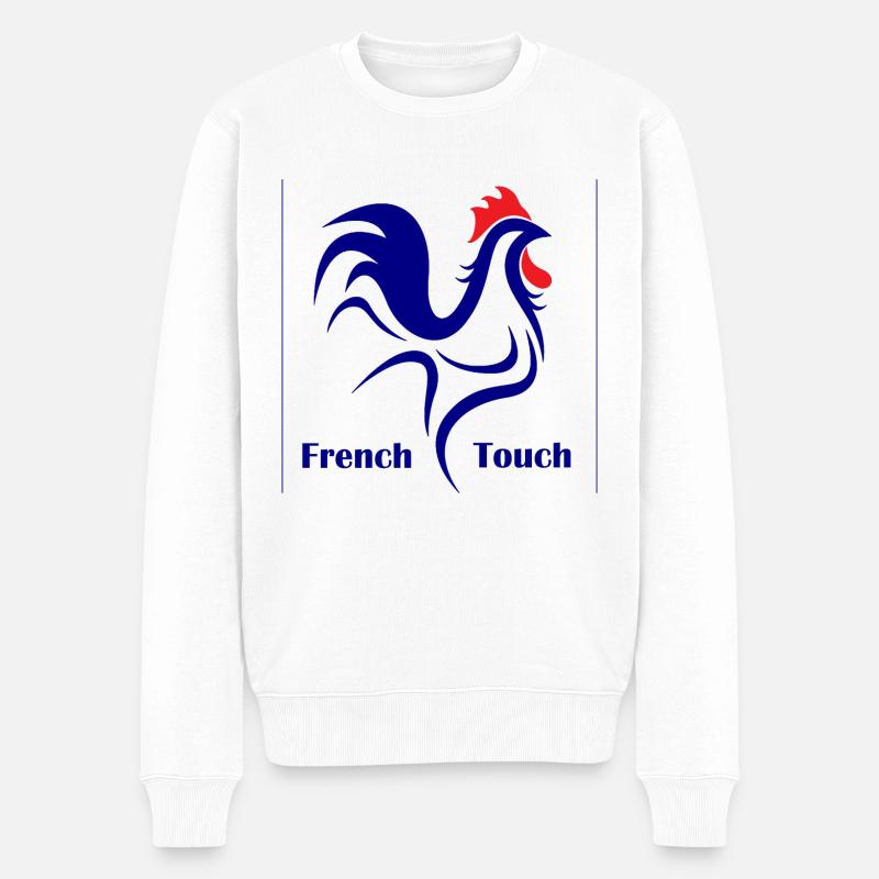 EnglischEmpfindlich - Männer Premium Bio Pullover - Weiß