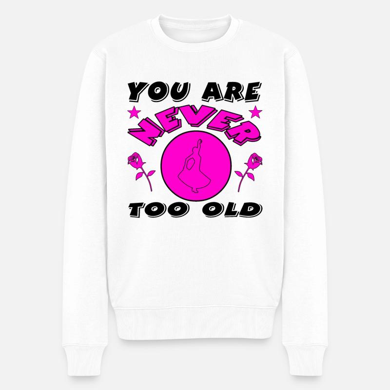 Danser - Pull Premium bio Homme - blanc