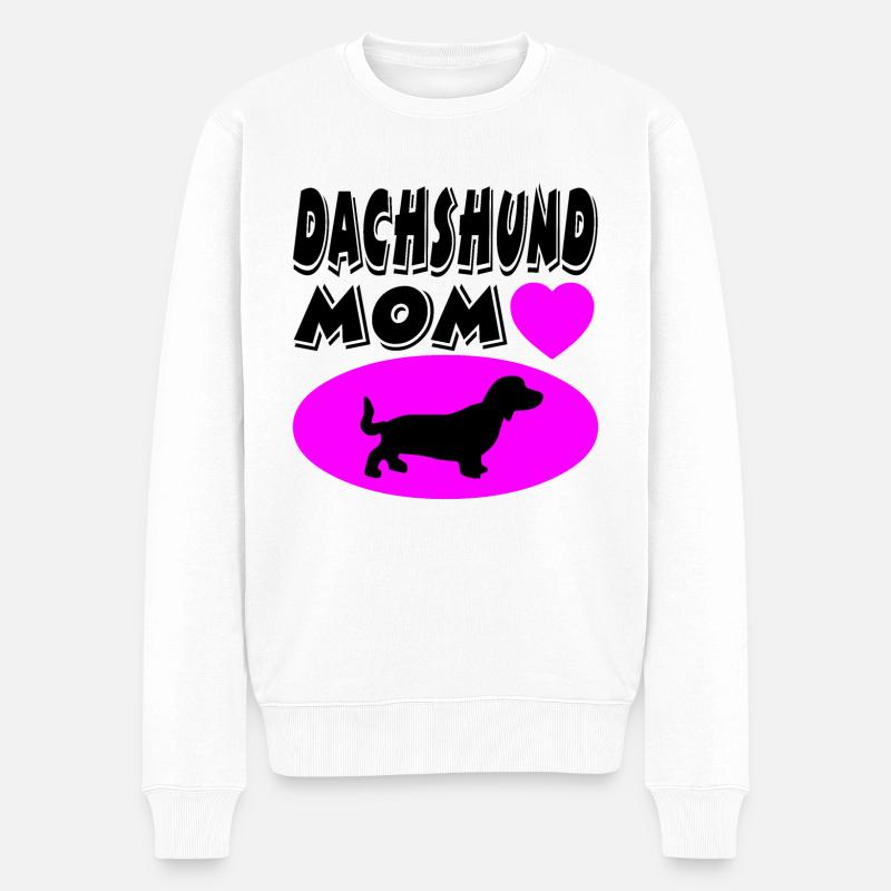 Teckel - Pull Premium bio Homme - blanc