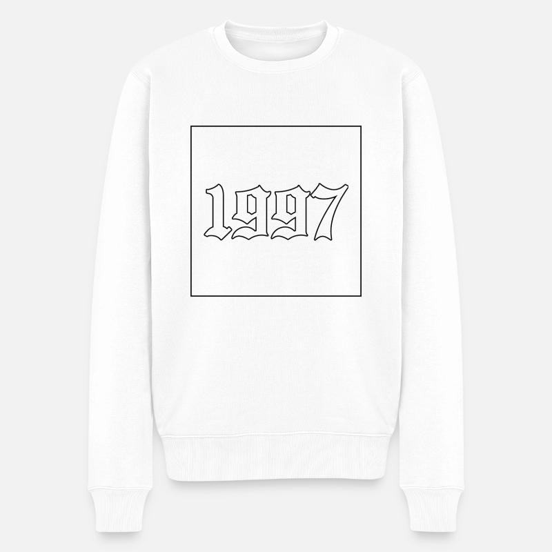 1997 - Pull Premium bio Homme - blanc