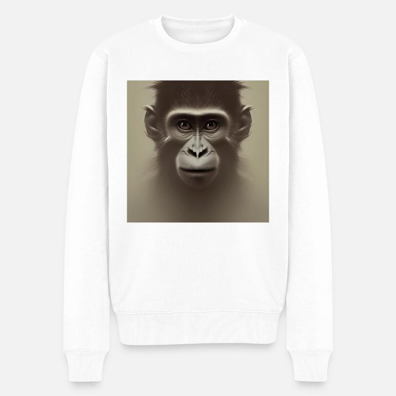 Planète singe des singes - Pull Premium bio Homme - blanc