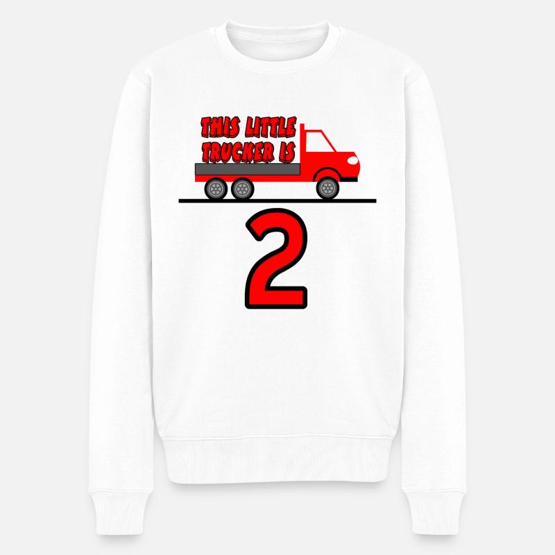 Camionneur - Pull Premium bio Homme - blanc