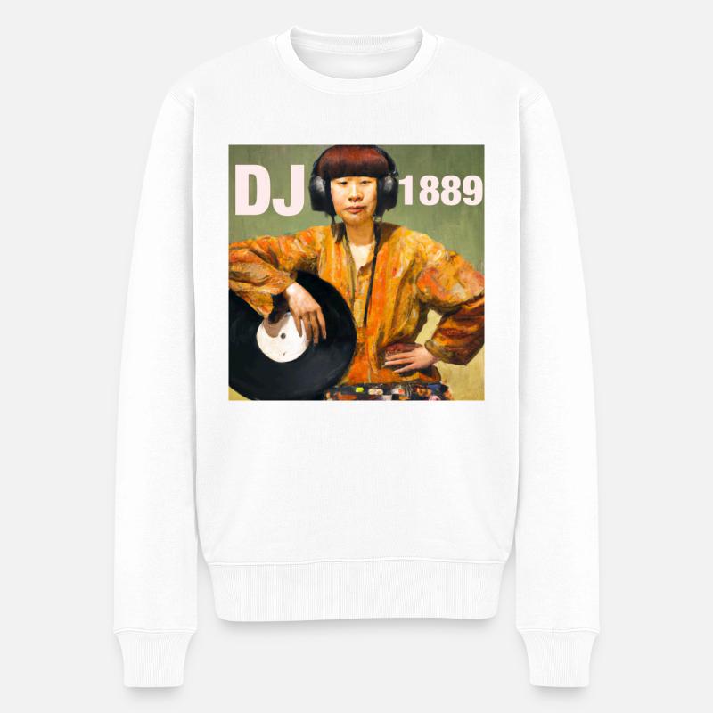 DJ 1889 - Pull Premium bio Homme - blanc