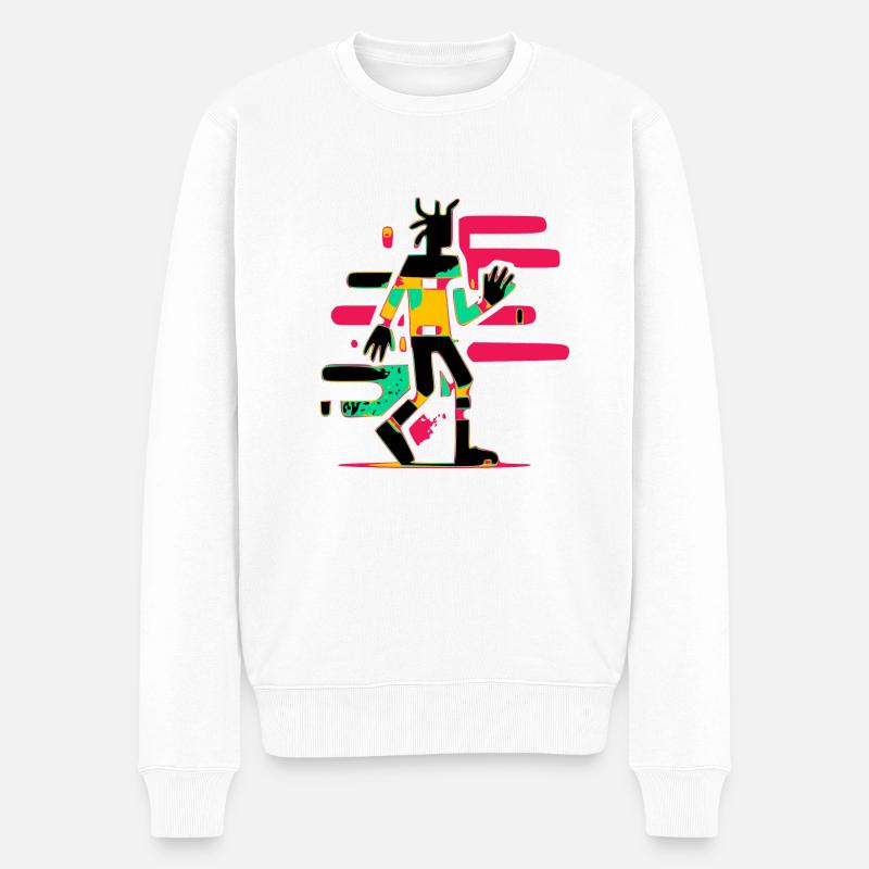 Le gardien de but - Pull Premium bio Homme - blanc