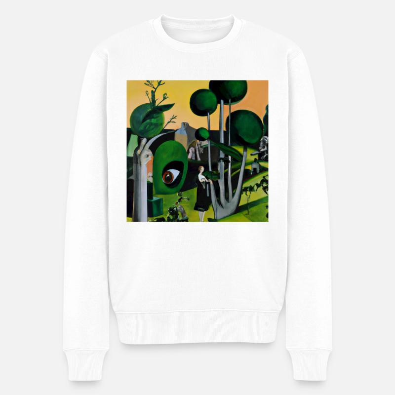 Art du jardin - Pull Premium bio Homme - blanc