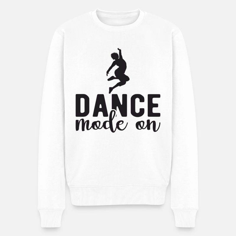 Mode Danse activé - Pull Premium bio Homme - blanc