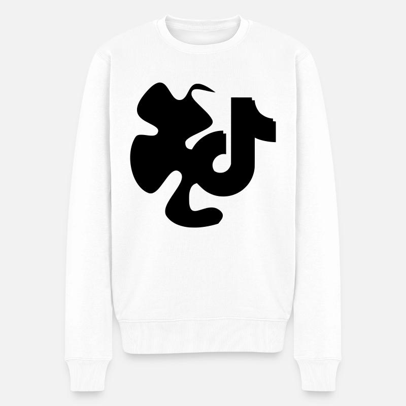 TikTok Star - Pull Premium bio Homme - blanc
