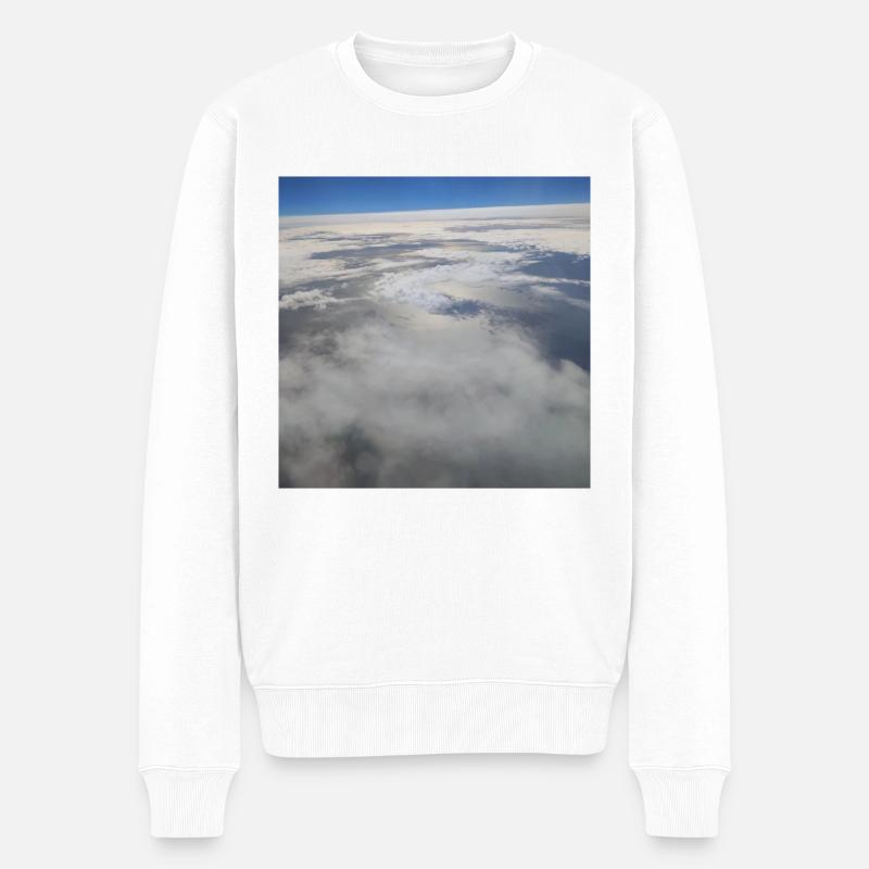 Photographie du ciel 09 - Pull Premium bio Homme - blanc