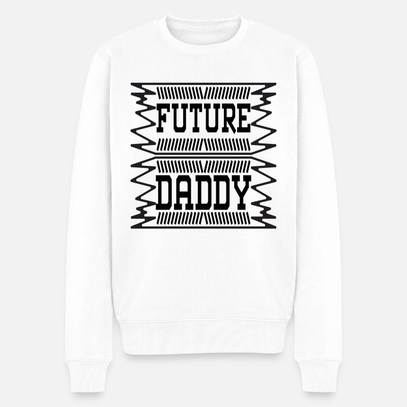 Futur papa - Pull Premium bio Homme - blanc