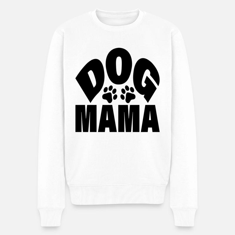 Maman chien - Pull Premium bio Homme - blanc