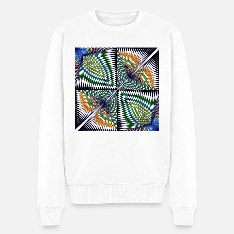 LMNArt - Pull Premium bio Homme - blanc