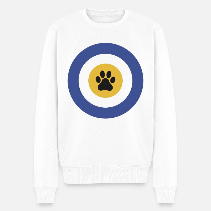 Nazar - Männer Premium Bio Pullover - Weiß