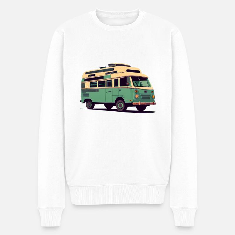 Votre campeur chéri - Pull Premium bio Homme - blanc