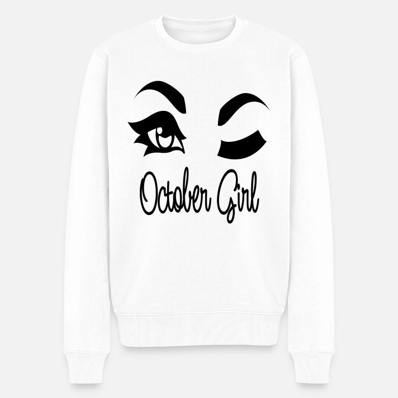Fille d’octobre - Pull Premium bio Homme - blanc