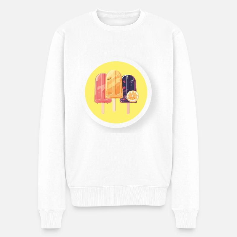 Amoureux de Saftis - Pull Premium bio Homme - blanc