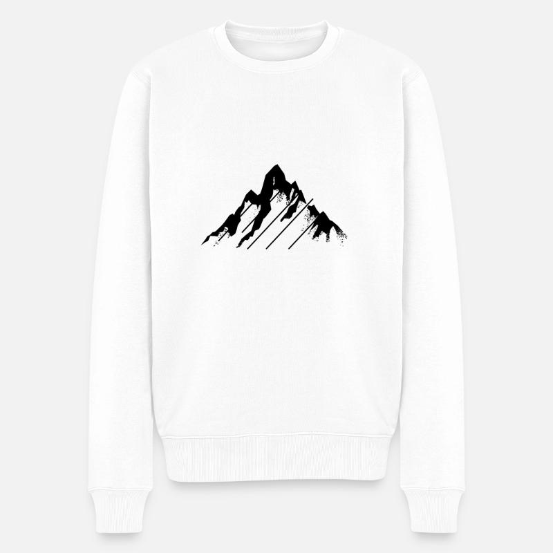 Sommet - Pull Premium bio Homme - blanc