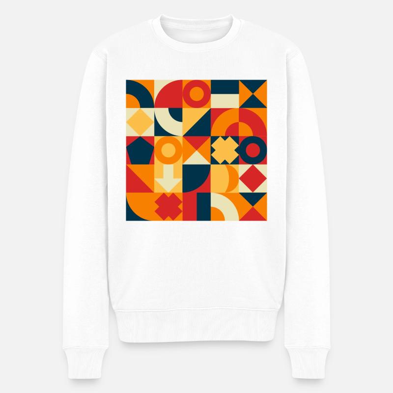 Échantillons, Ceinture, Mode, Stylé - Pull Premium bio Homme - blanc