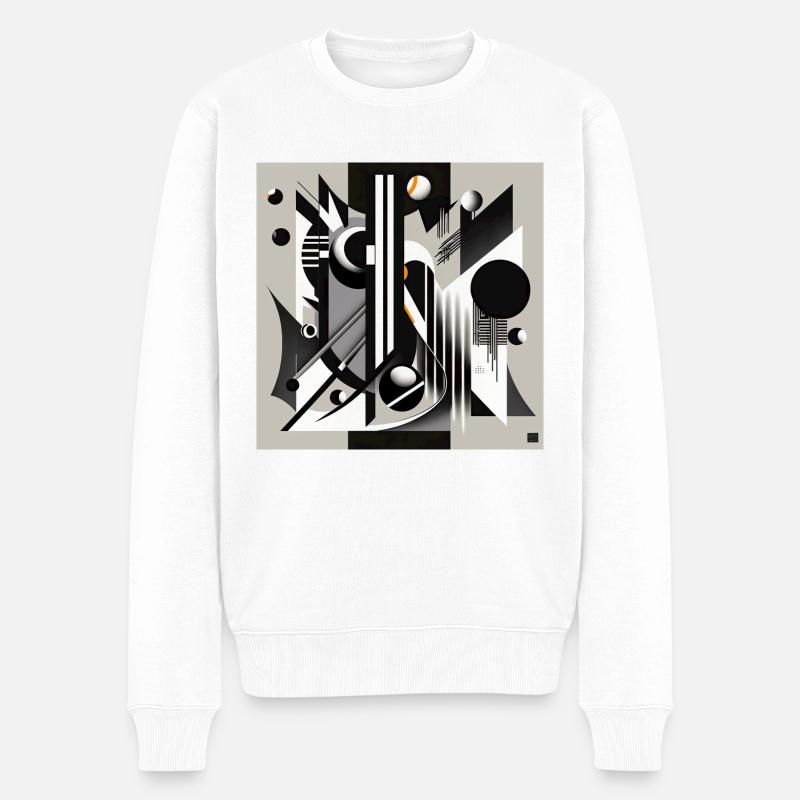 The Bauhaus Legacy - Männer Premium Bio Pullover - Weiß