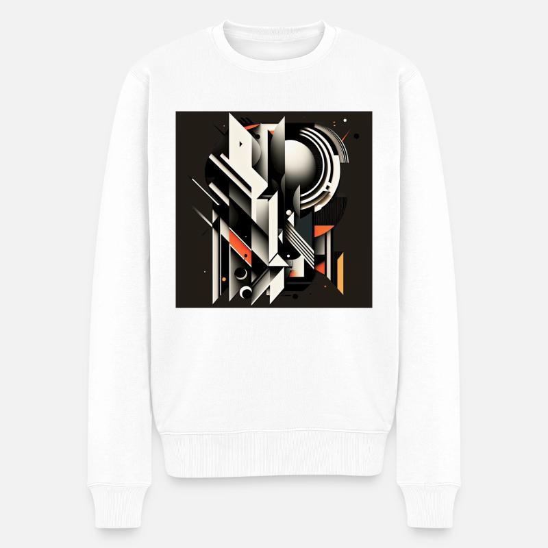 The Bauhaus Legacy - Männer Premium Bio Pullover - Weiß