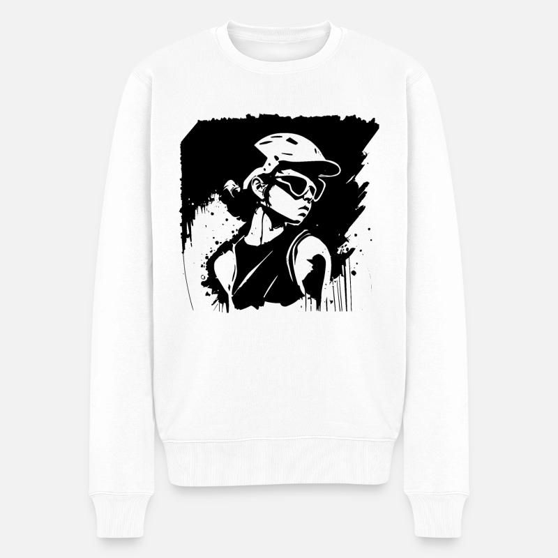 Patin - Pull Premium bio Homme - blanc