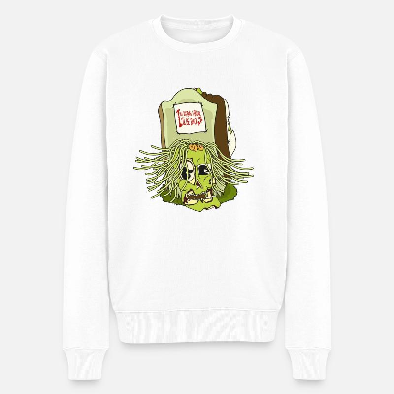 JE PRENDS - Pull Premium bio Homme - blanc