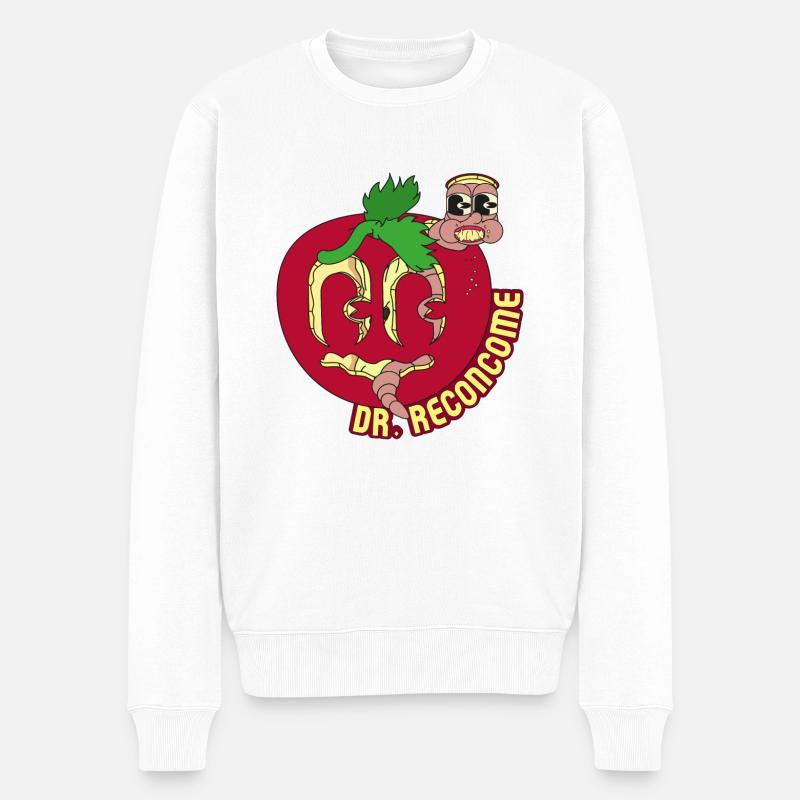 RECONCOME - Pull Premium bio Homme - blanc