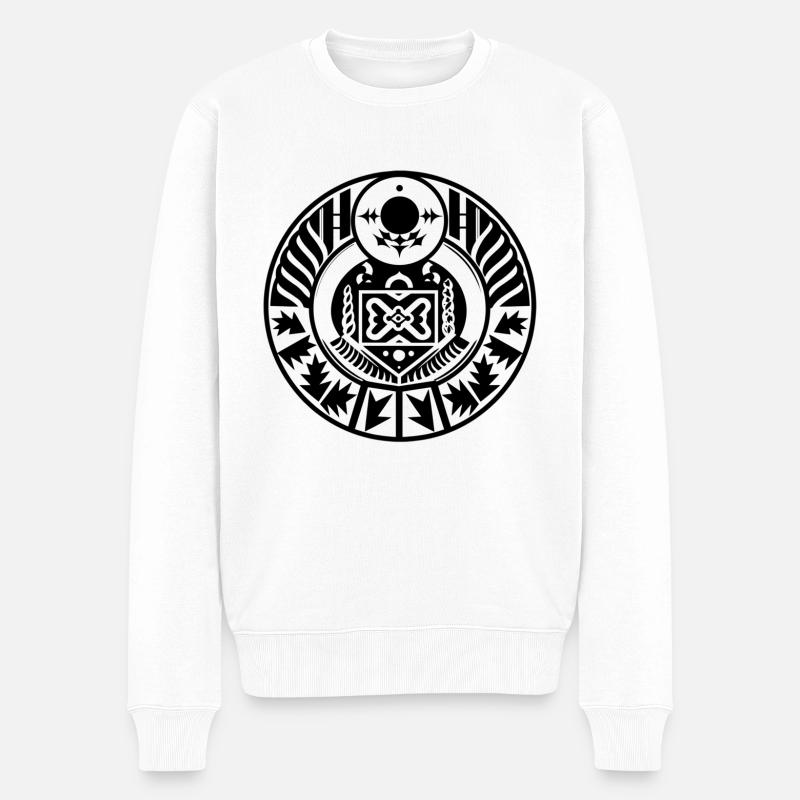 Maya7 - Pull Premium bio Homme - blanc