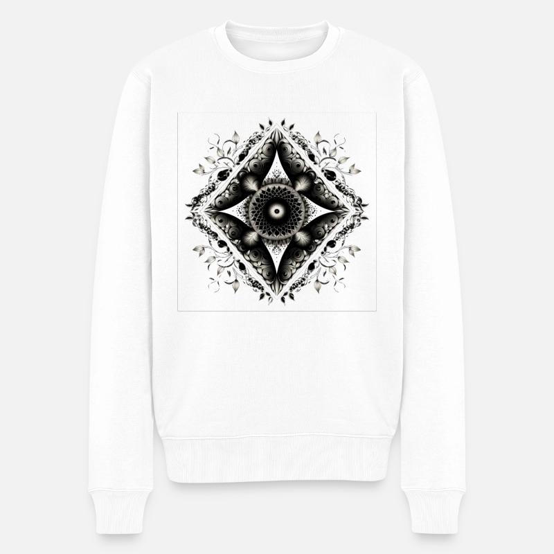 Maya3 - Pull Premium bio Homme - blanc