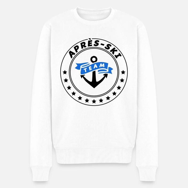 Équipe après-ski Anker - Pull Premium bio Homme - blanc