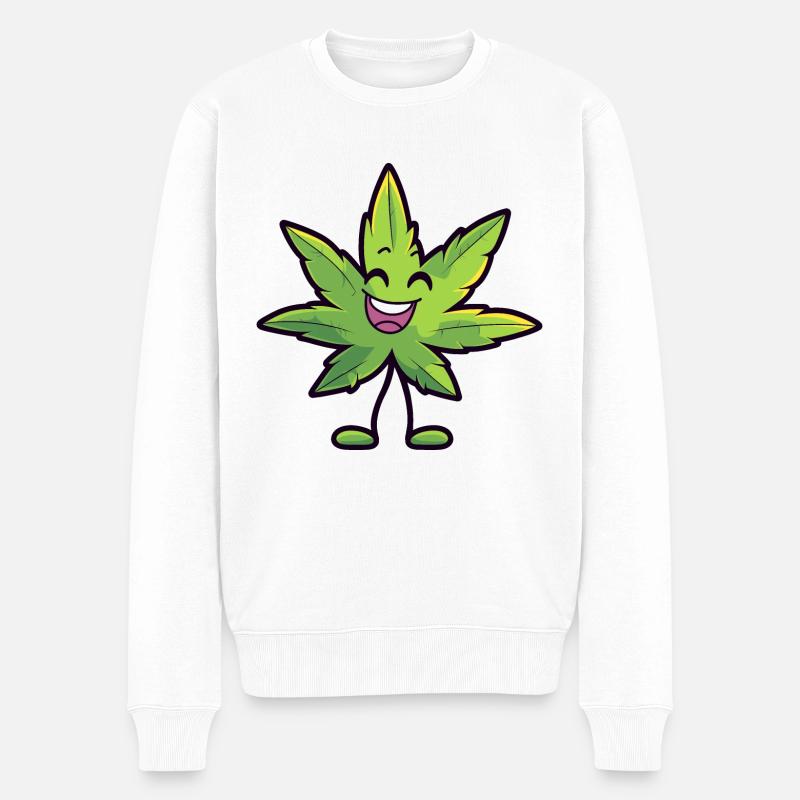 Cannaman - Pull Premium bio Homme - blanc