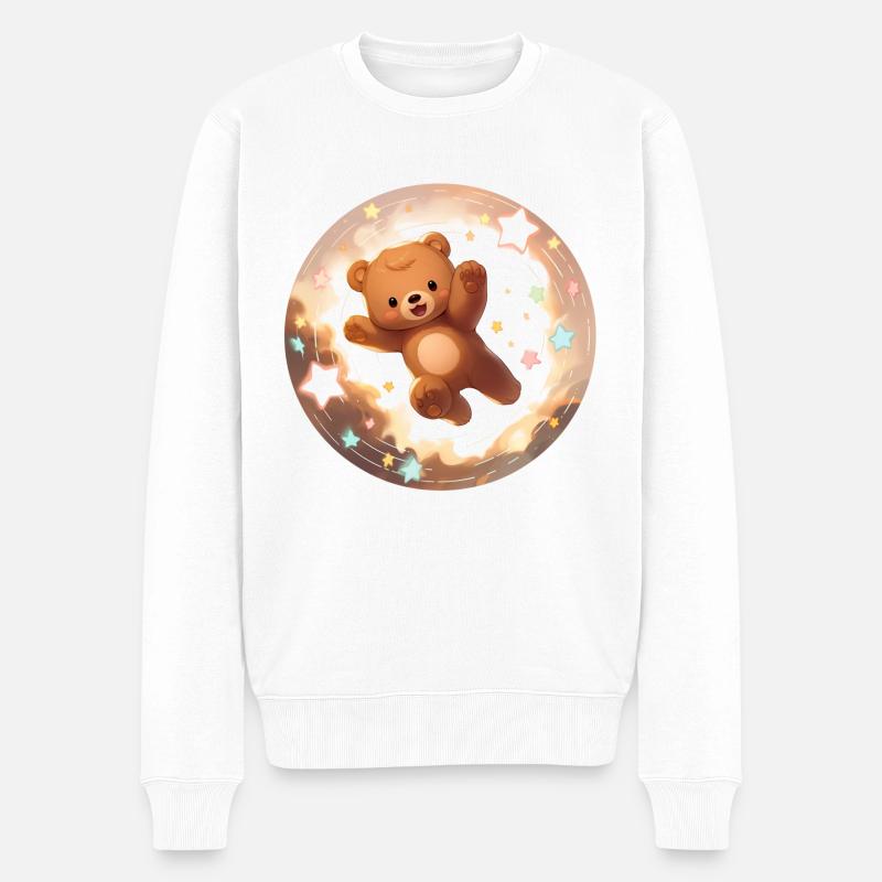 Nounours ! - Pull Premium bio Homme - blanc