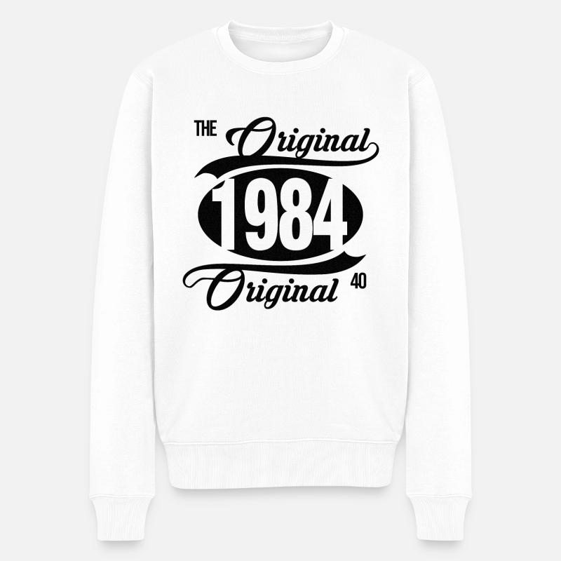 Les 40 premiers (1984) - Pull Premium bio Homme - blanc