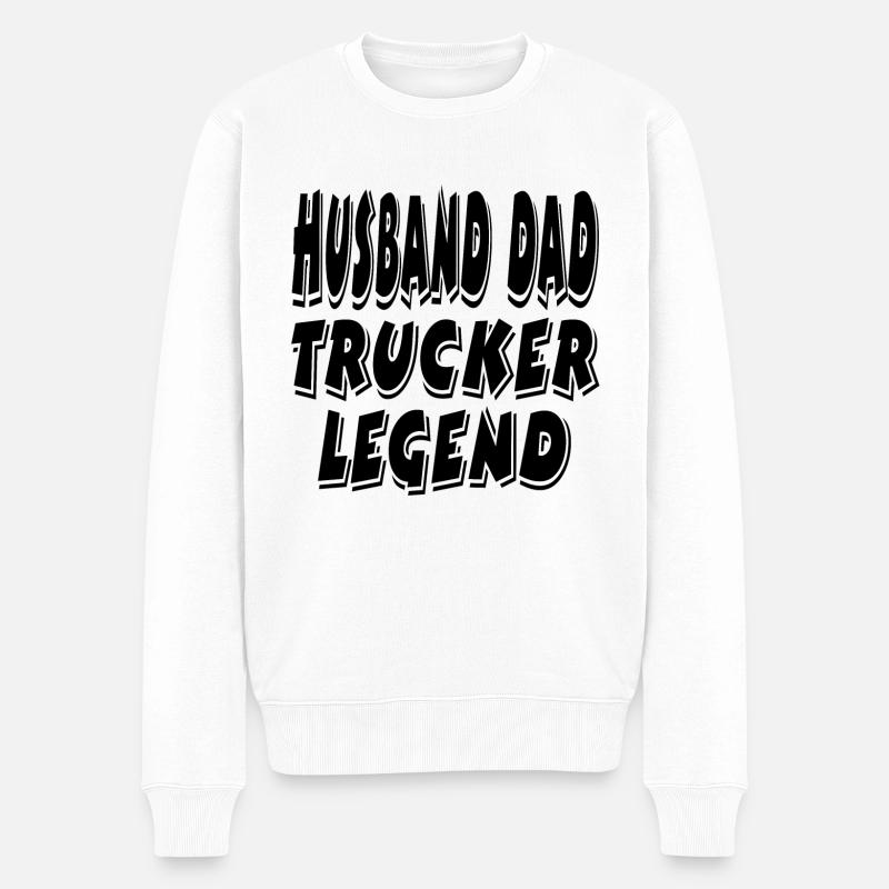 Camionneur - Pull Premium bio Homme - blanc
