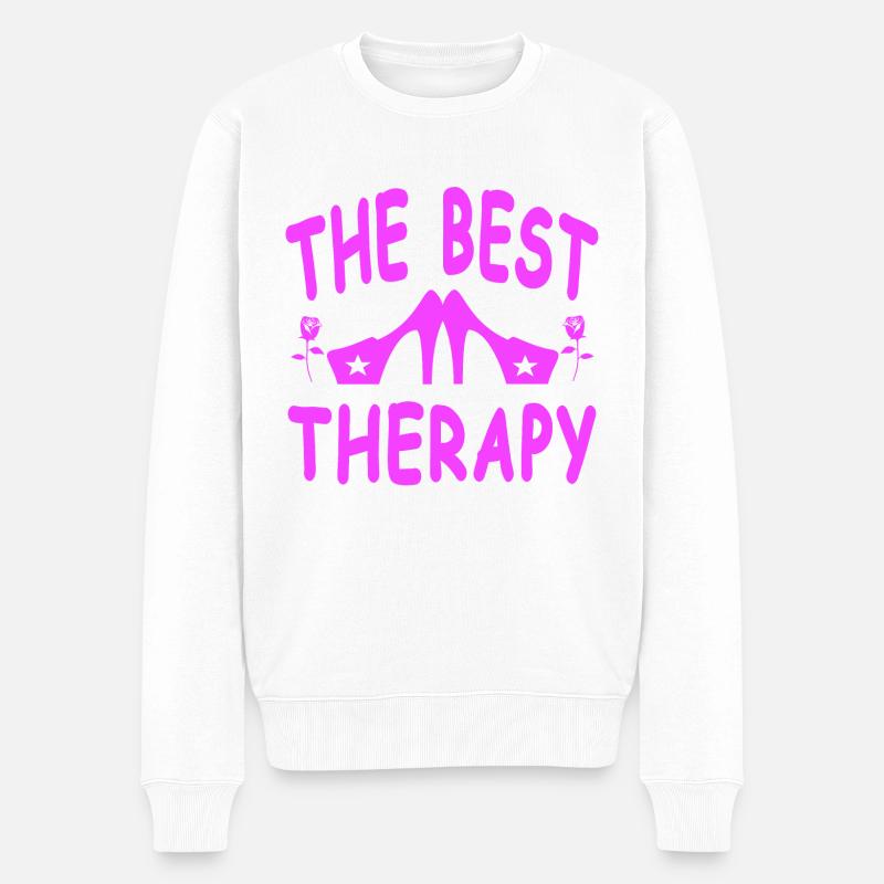 Danser - Pull Premium bio Homme - blanc