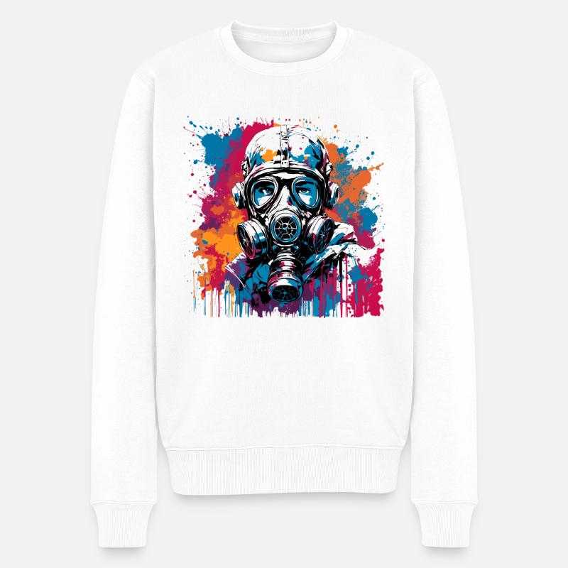 Apocalypse / Apocalypse / Destruction / Anarchie - Pull Premium bio Homme - blanc