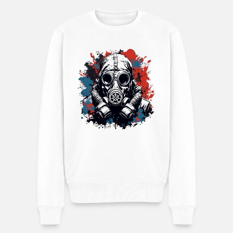 Apocalypse / Apocalypse / Destruction / Anarchie - Pull Premium bio Homme - blanc