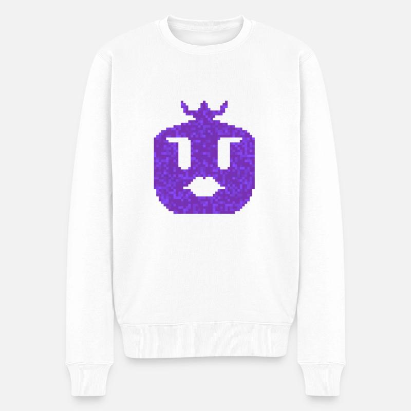 Shaini die Königin - Männer Premium Bio Pullover - Weiß