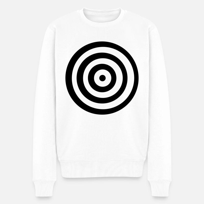 cible - Pull Premium bio Homme - blanc